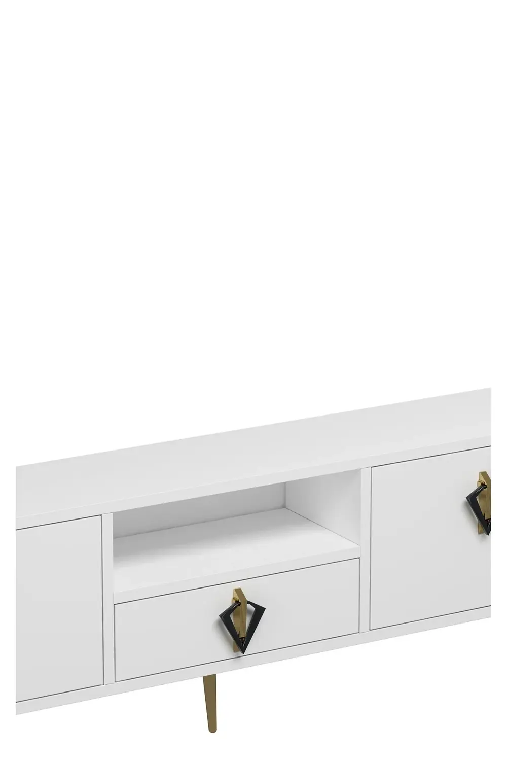 1312DROPCT-32 TV SEHPASI BEYAZ-SİYAH-ALTIN