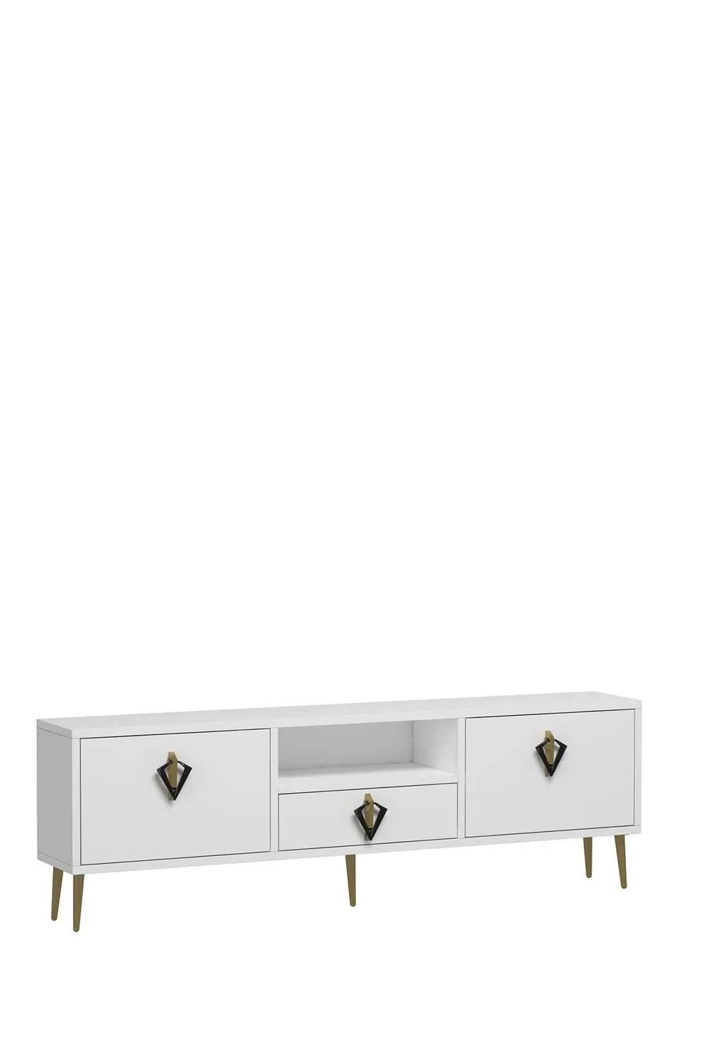 1312DROPCT-32 TV SEHPASI BEYAZ-SİYAH-ALTIN