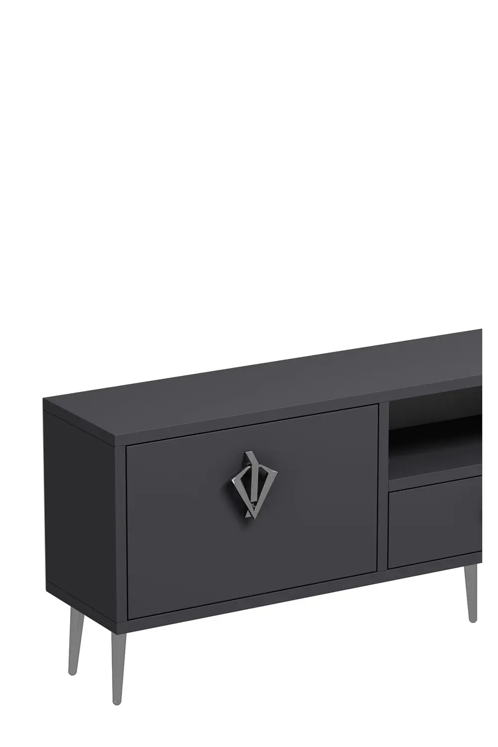 1313DROPCT-32 TV SEHPASI ANTRASİT-GÜMÜŞ