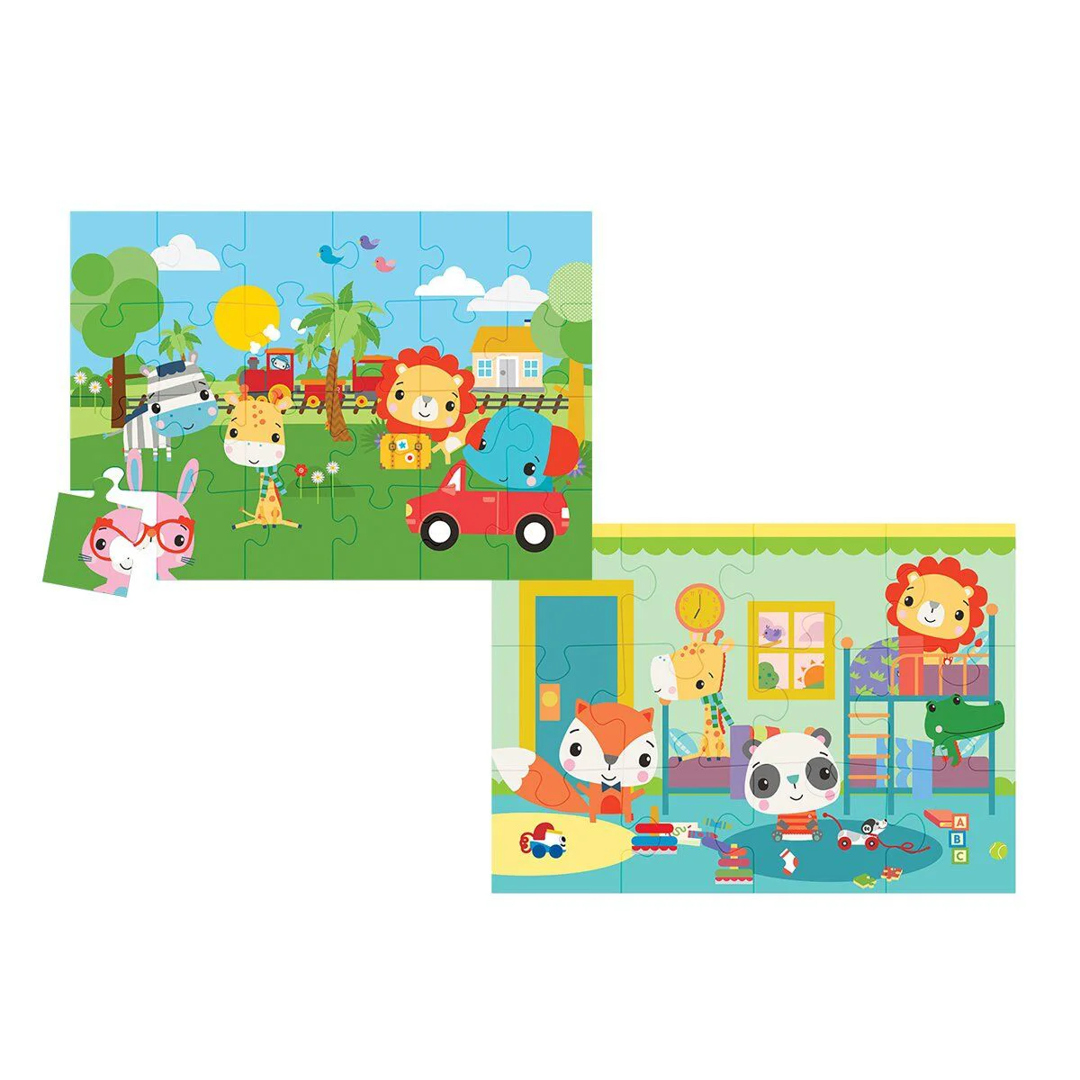 13406 KS Fisher-Price Baby Puzzle - Railway &amp; Bedtime / 12+24 Parça Puzzle / +4 yaş Fiyatı, Yorumları ve Özellikleri