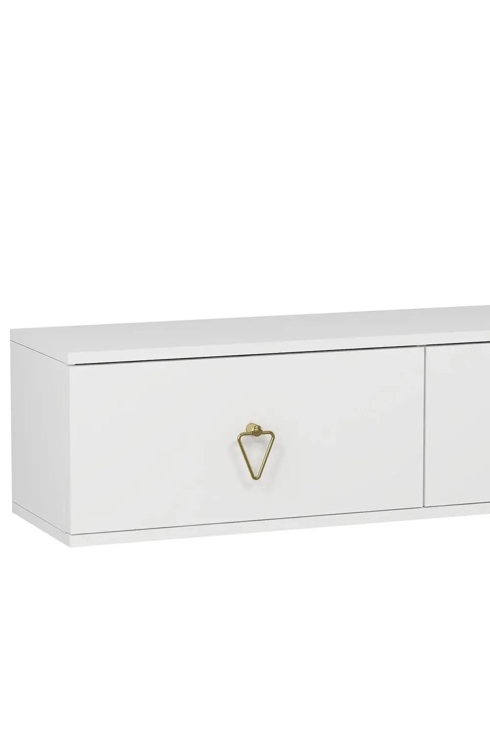 1345TV180-1CT DUVARA MONTAJ TV SEHPASI BEYAZ-ALTIN 1345TV180-1CT DUVARA MONTAJ TV SEHPASI BEYAZ-ALTIN