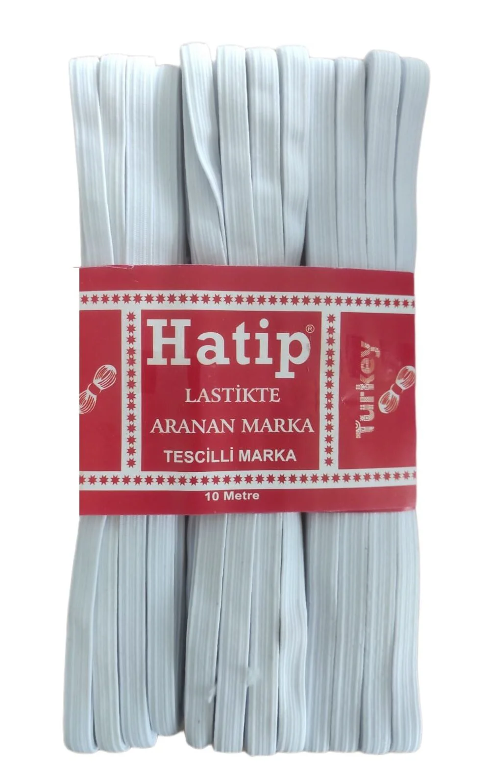 13791   Hatip Bel Lastiği 10m - Yassı