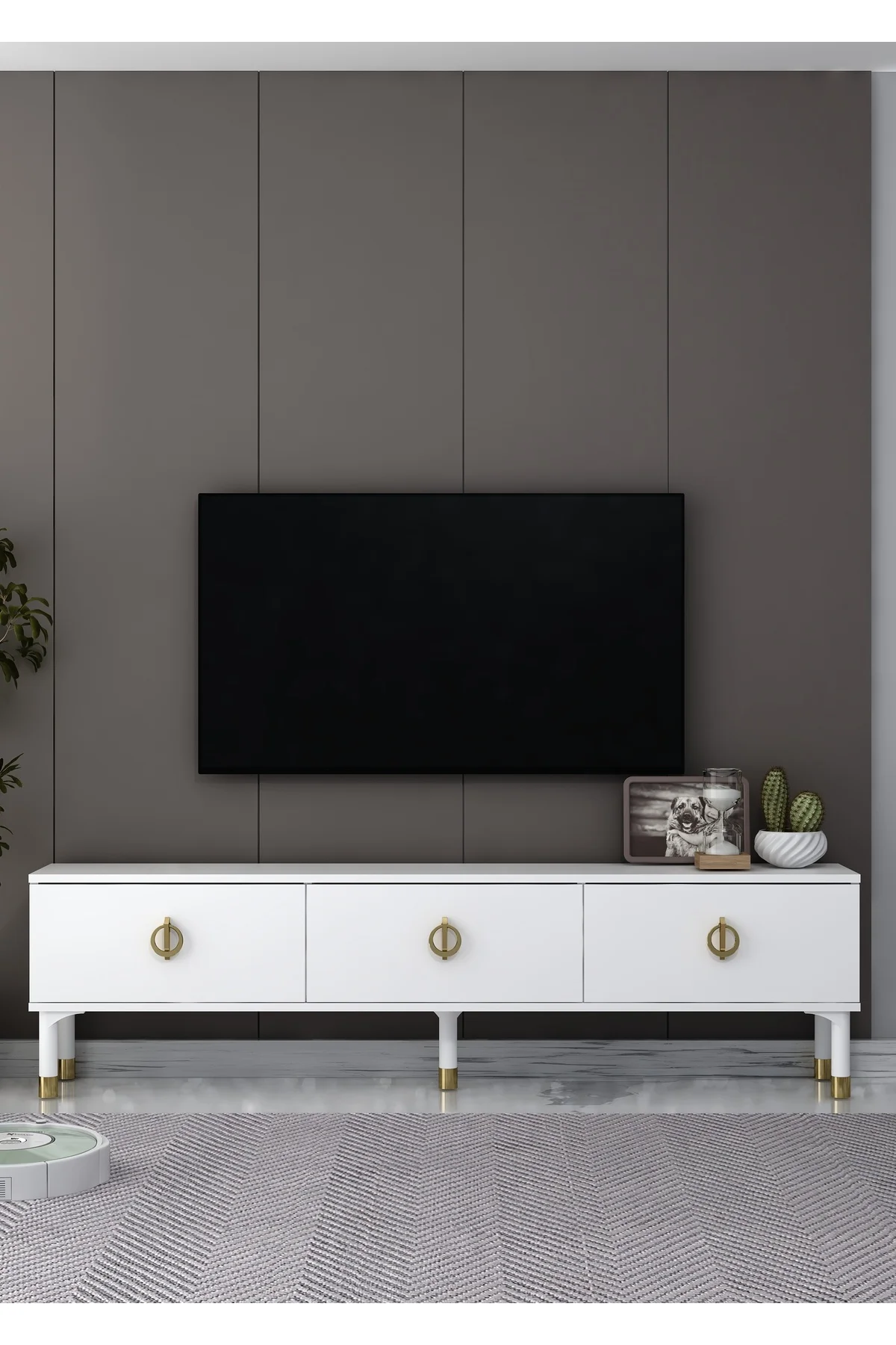 1380TV180-32CT TV SEHPASI BEYAZ-ALTIN