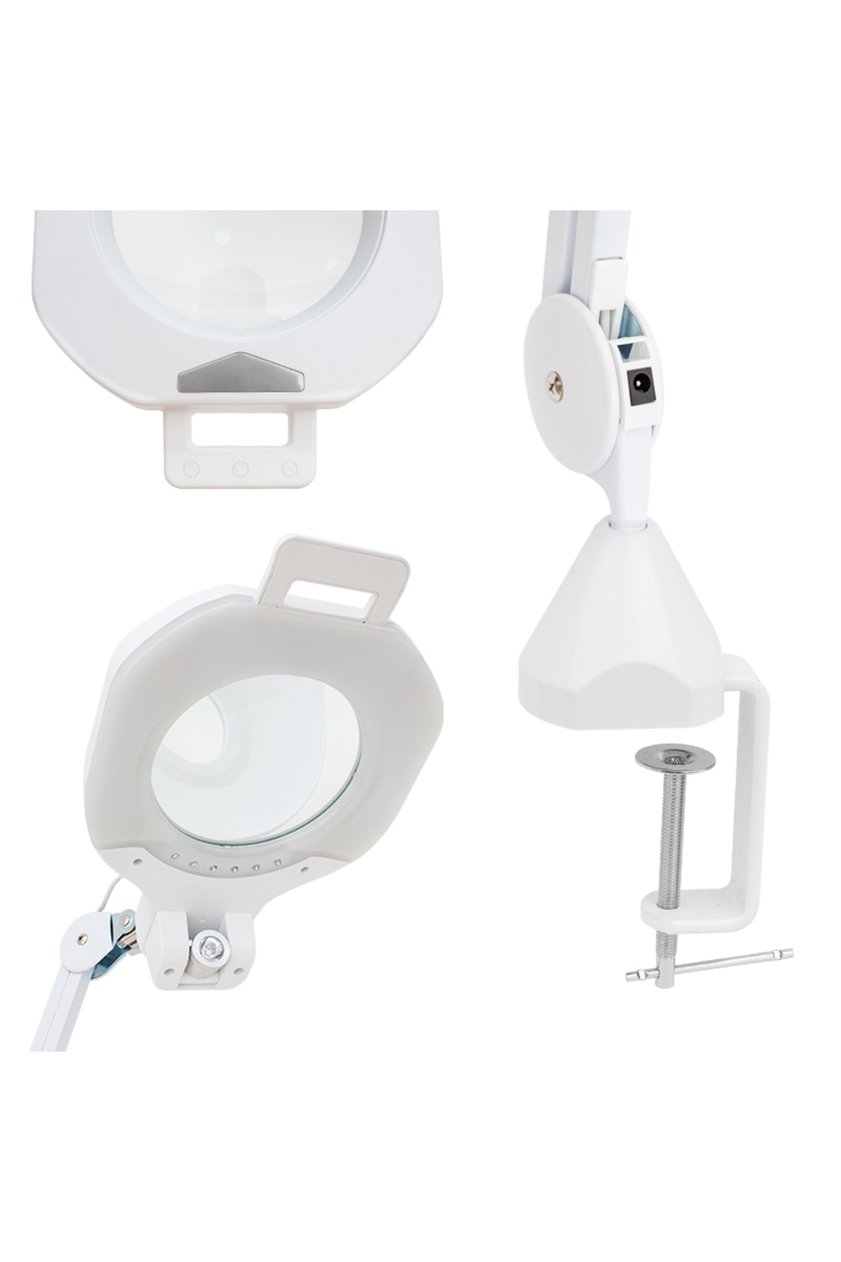 138mm Lens Mercekli 81+1 Ledli 3 Dıopter Büyüteç Akrobat Masa Lam