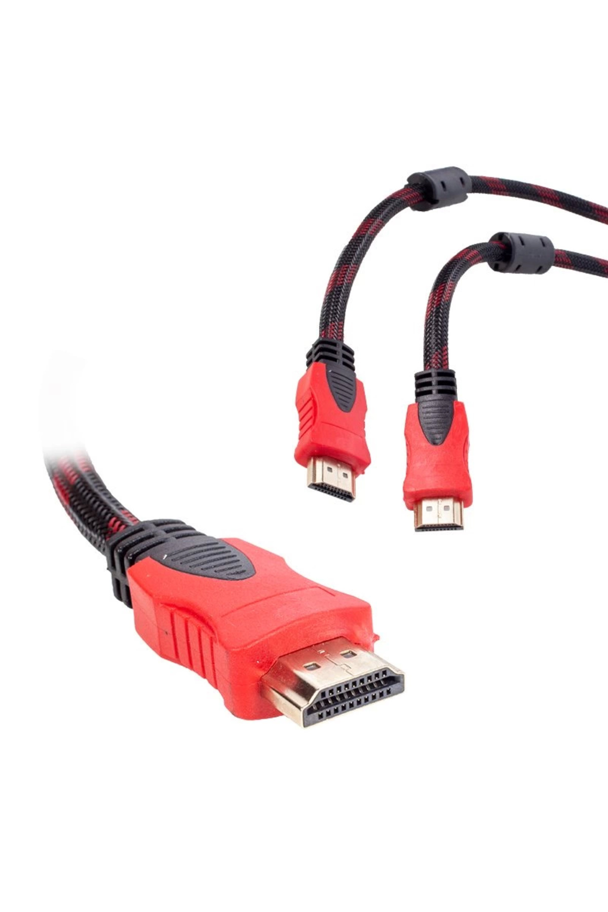 139475 G-507a 1.5mt Poşetli Örgülü Gold Uçlu Hdmi Kablo