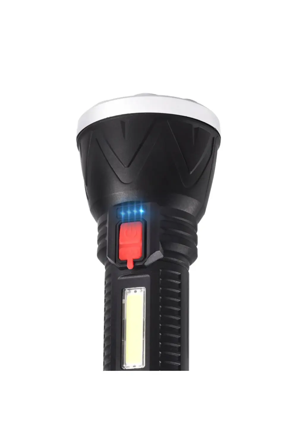 139475 ShopZum CL-W09 9+1 LEDLİ MİNİ DİSKO TOPLU ŞARJLI EL FENERİ