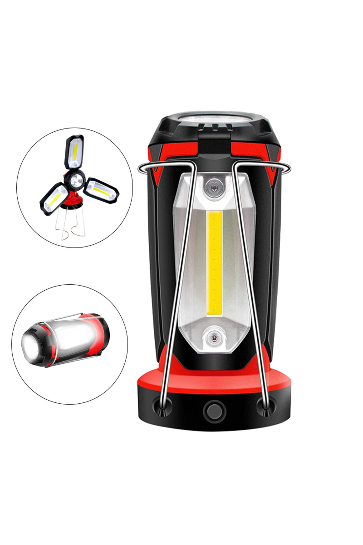 139475 ShopZum MX-8801 3XLED+ 3W LED ÇOK FONKSİYONLU ÇALIŞMA - KA