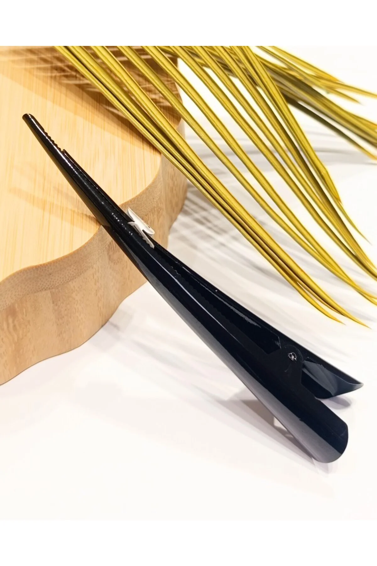 13cm Lüks Renkli Parlak Metal Kıstırma Toka