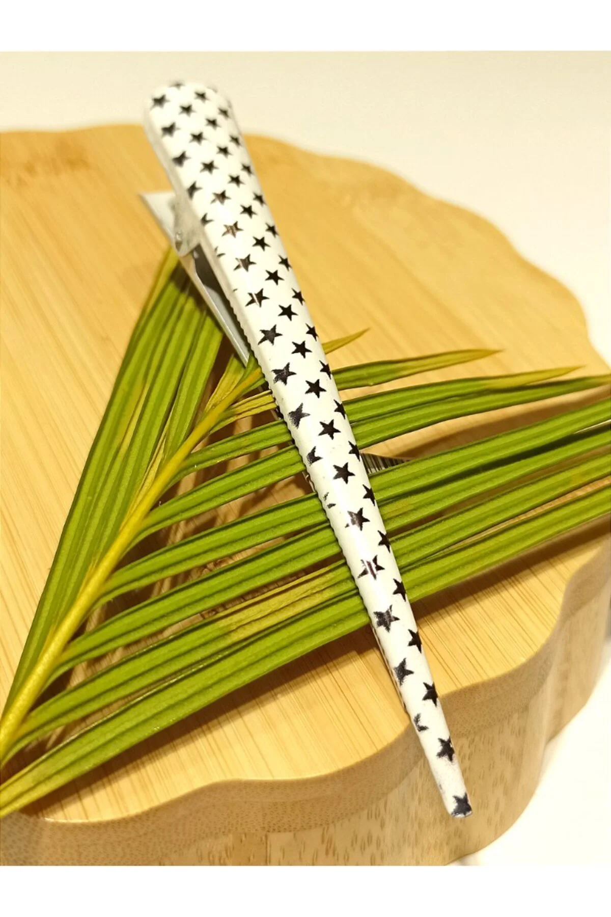 13cm Lüks Renkli Parlak Metal Kıstırma Toka