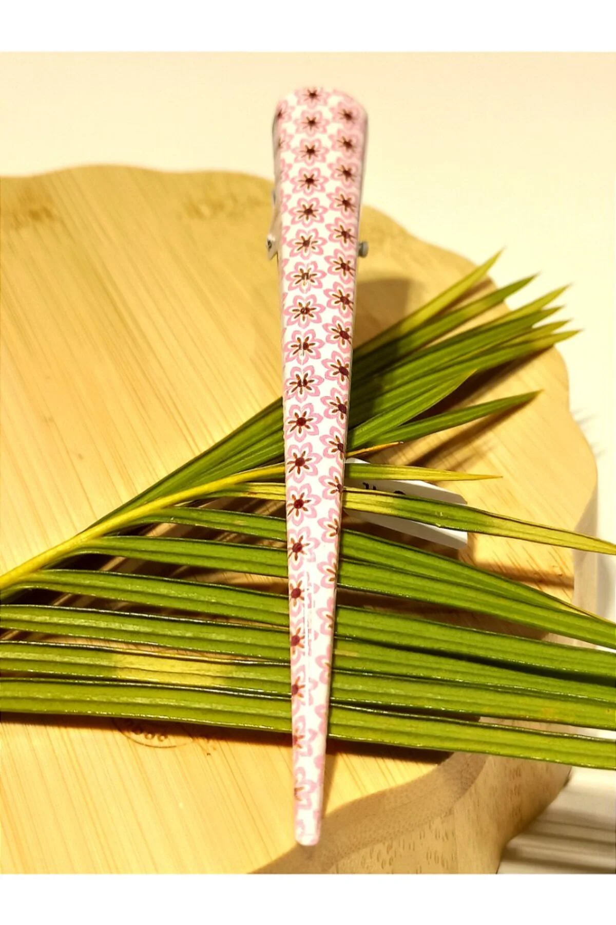 13cm Lüks Renkli Parlak Metal Kıstırma Toka