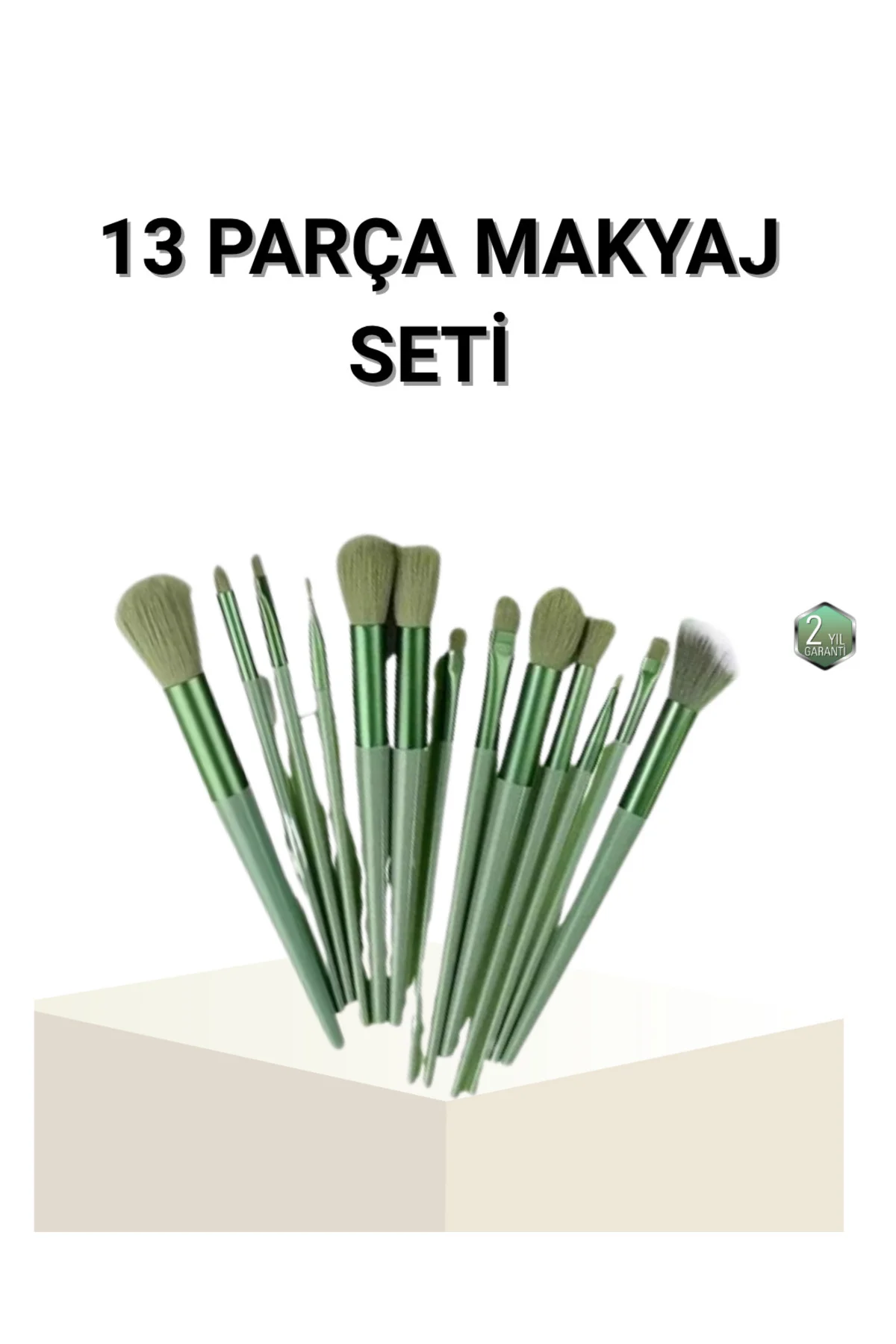 13’lü Profesyonel Makyaj Fırça Seti – Yumuşak Sentetik Kıllı, Tüm