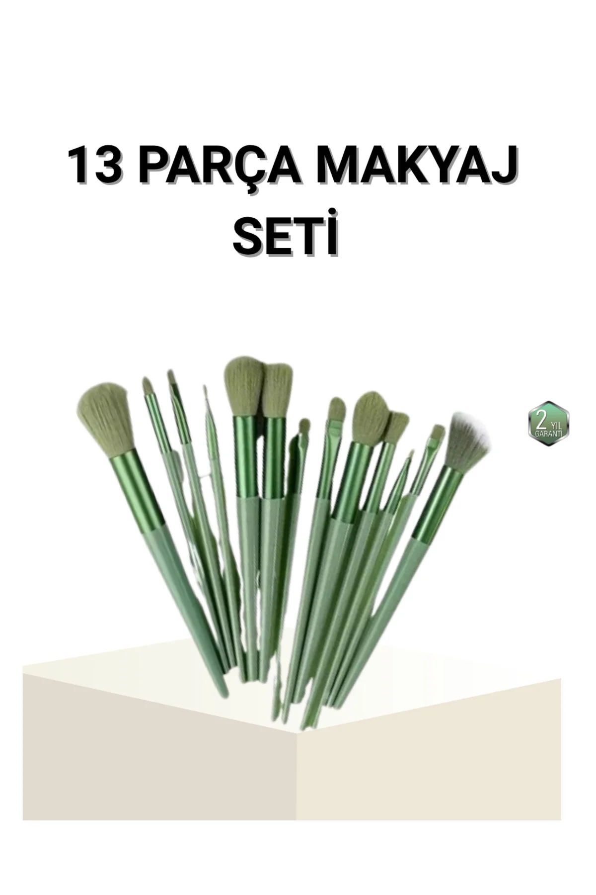13’lü Profesyonel Makyaj Fırça Seti – Yumuşak Sentetik Kıllı, Tüm Cilt Tiplerine Uygun