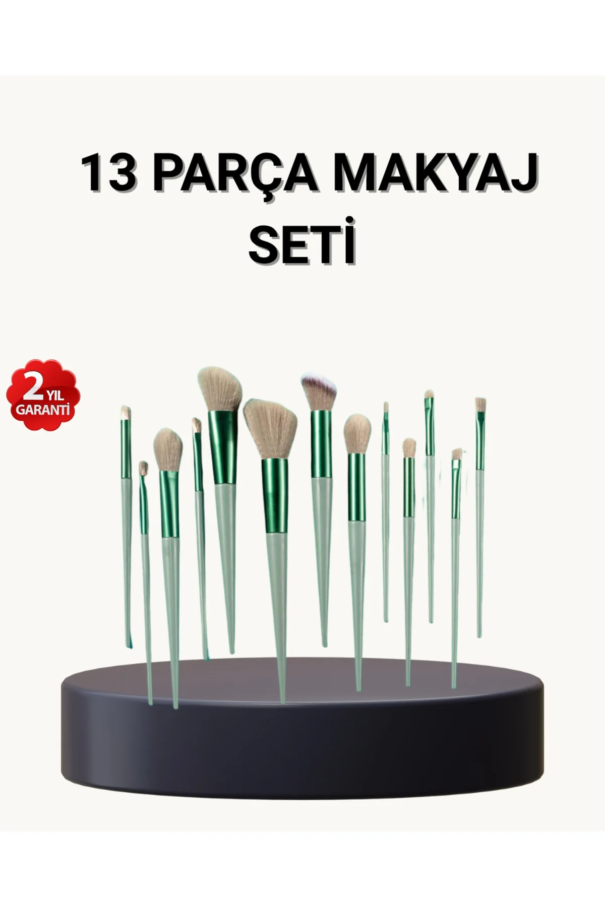 13’lü Yumuşak Kıllı Makyaj Fırça Seti – Profesyonel Kalite, Hassa