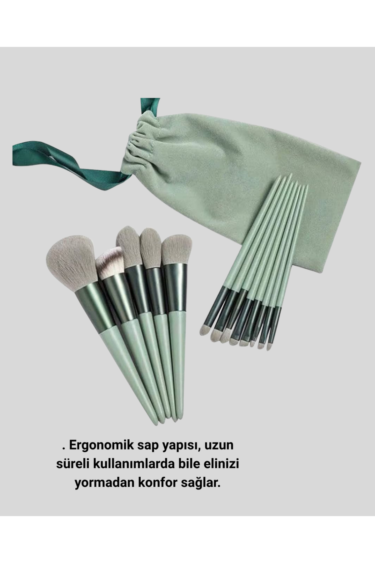 13’lü Yumuşak Kıllı Makyaj Fırça Seti – Profesyonel Kalite, Hassa