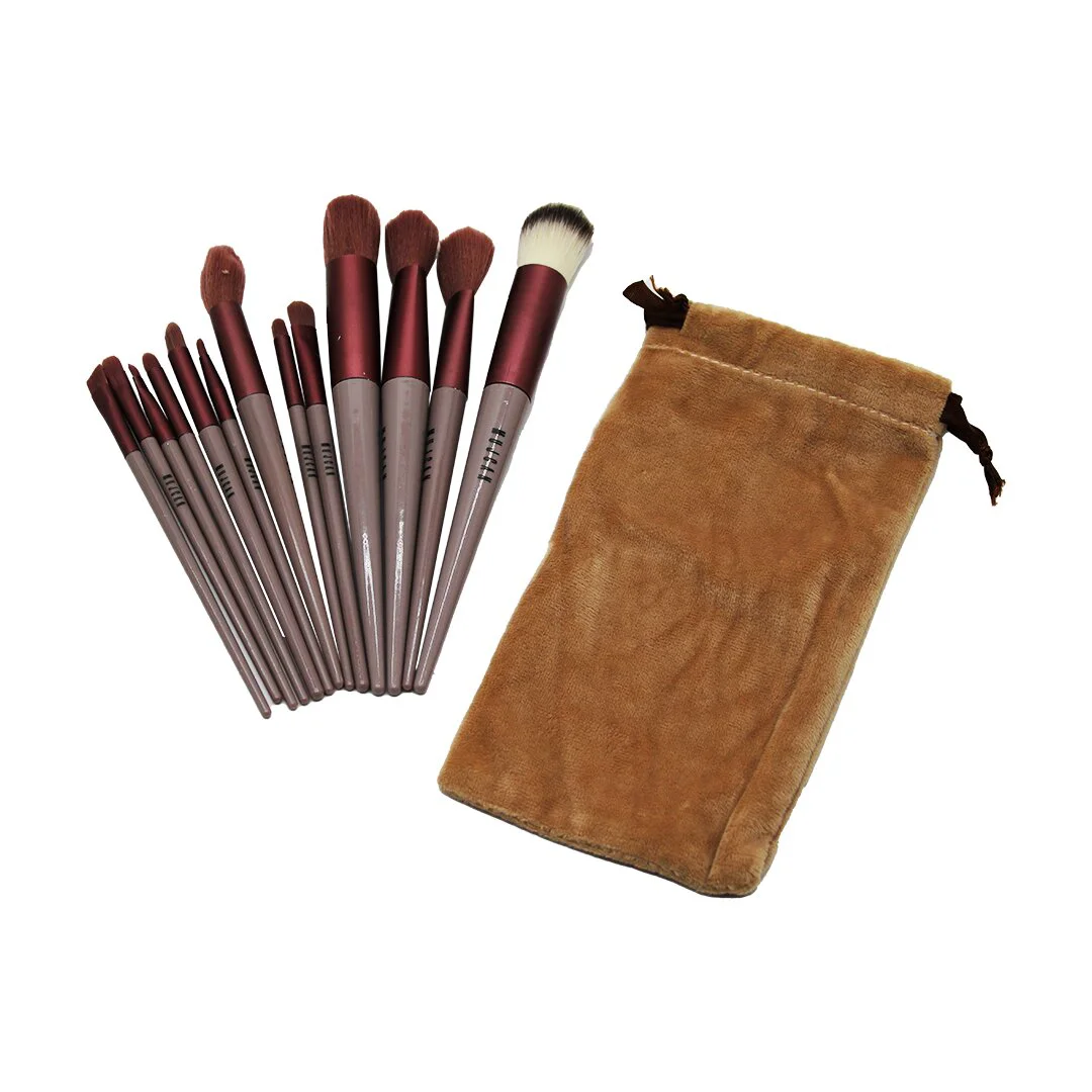 13PCS Eflatun Kadife Torbalı Makyaj Fırça Set Fiyatı, Yorumları ve Özellikleri