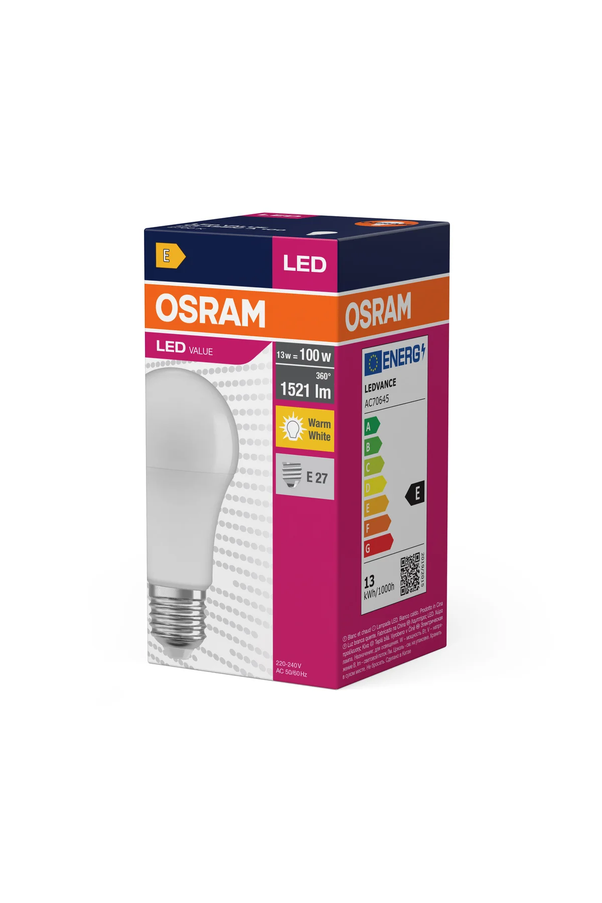 13W LED Ampul 2700K Sarı Işık – Göz Yormaz, Düşük Tüketim 13W LED Ampul 2700K Sarı Işık – Göz Yormaz, Düşük Tüketim - Görsel 4