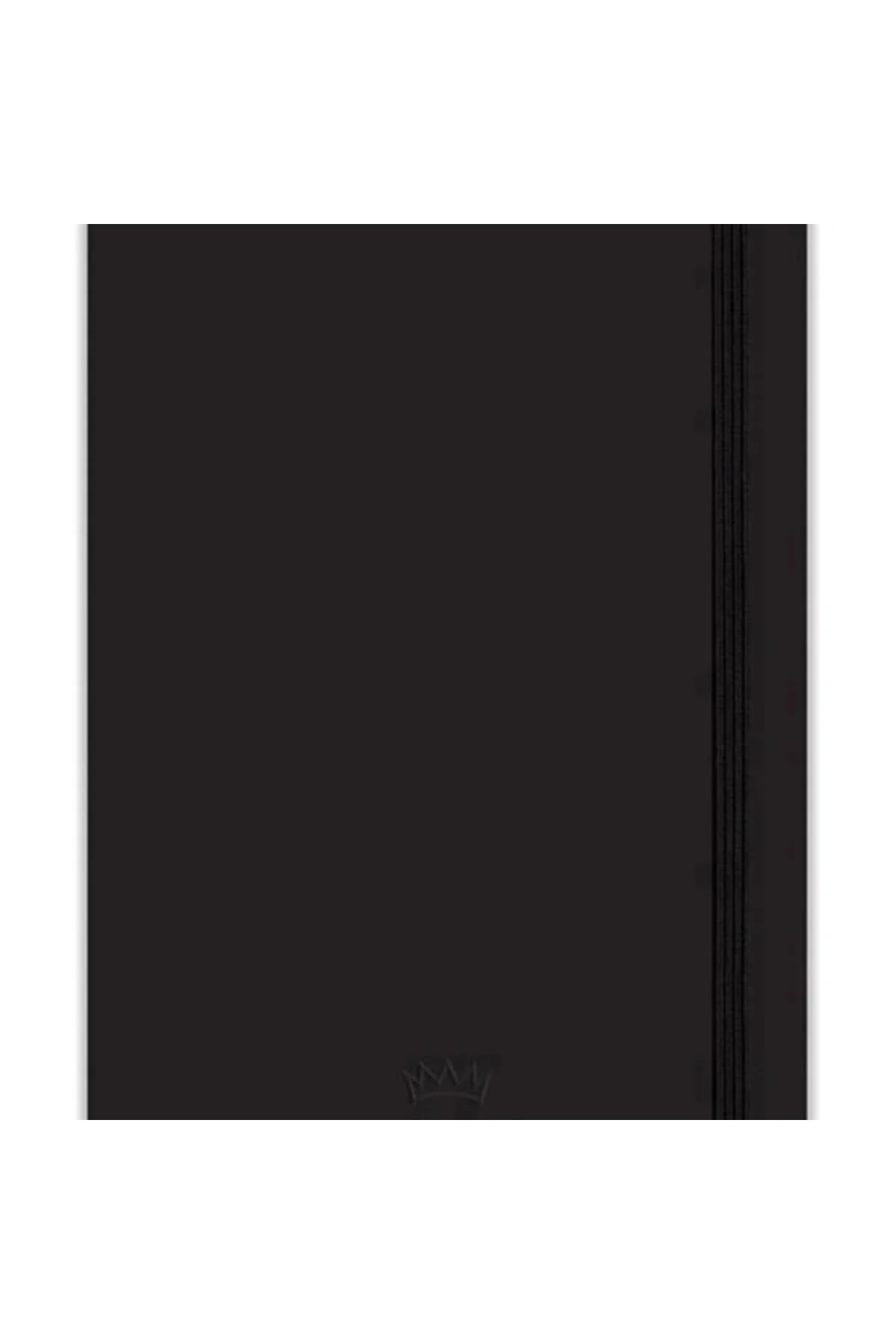 13x21 96 Yaprak Kareli Ciltli Premier Defter Siyah