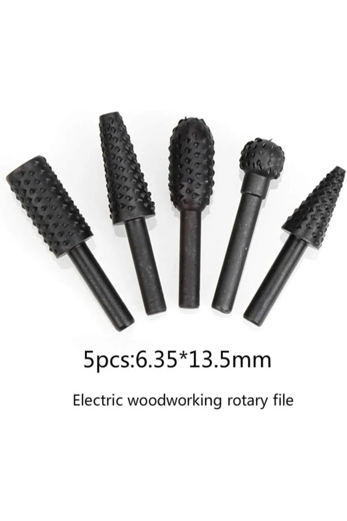 1/4 "6 mm Döner Çapak Seti Elektrikli El Aletleri Ahşap Taşlama O 1/4 "6 mm Döner Çapak Seti Elektrikli El Aletleri Ahşap Taşlama O