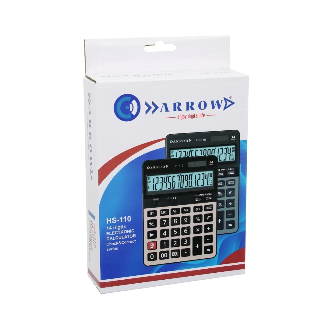 14 Haneli  Hesap Makinesi  Güneş Enerjili - Pilli   112 Adım Kontrolü   19.5 X 14.3 X 3.5cm   300gr Bx40 Fiyatı, Yorumları ve Özellikleri