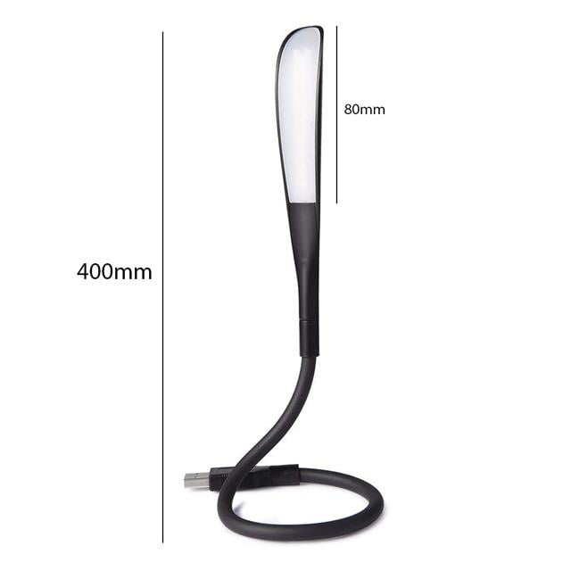 14 Ledli Siyah Esnek Usb Led Lamba (4741)