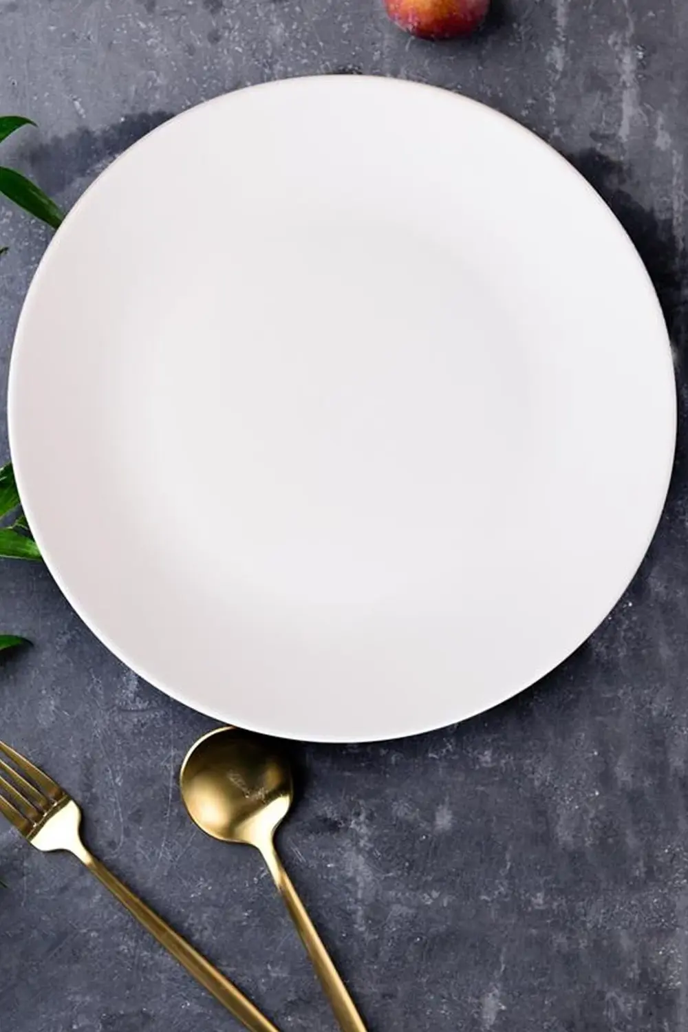 Keramika 14 Parça 6 Kişilik Beyaz Kahvaltı Takımı