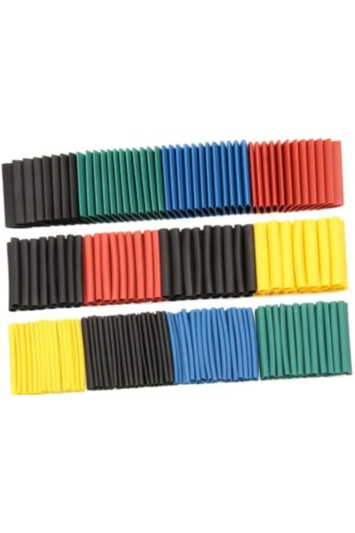 140-164-530-750 Parça Heat Shrink Makaron Isıyla Daralan Kablo Ta