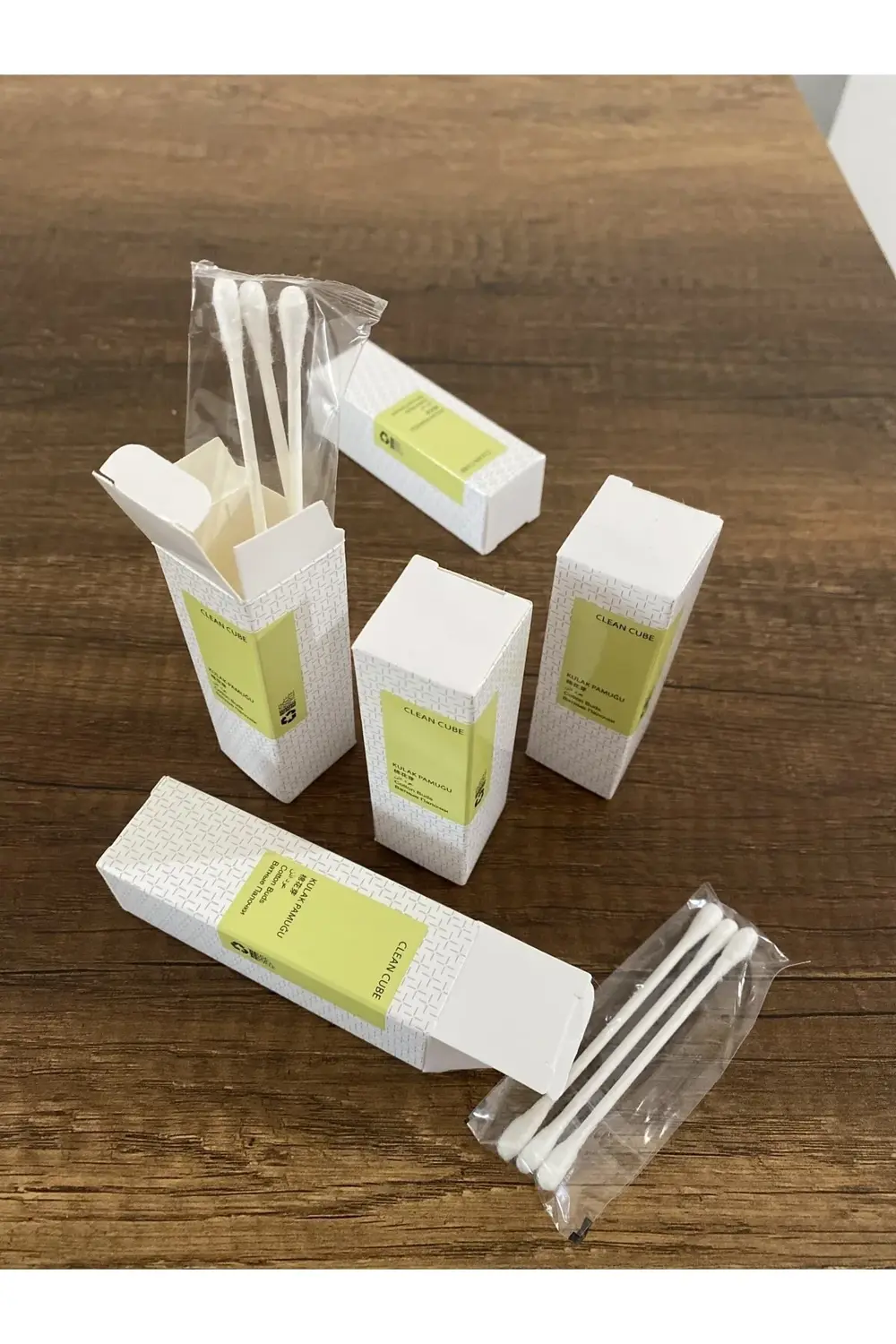 140 Adet Özel Kutulu 3’lü Hijyenik Otel Tipi Kulak Pamuğu