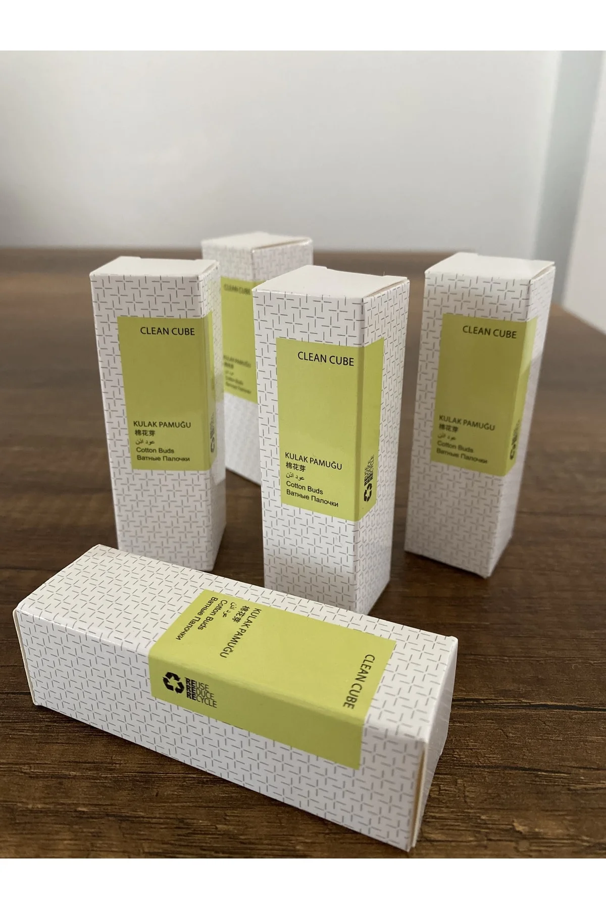 140 Adet Özel Kutulu 3’lü Hijyenik Otel Tipi Kulak Pamuğu