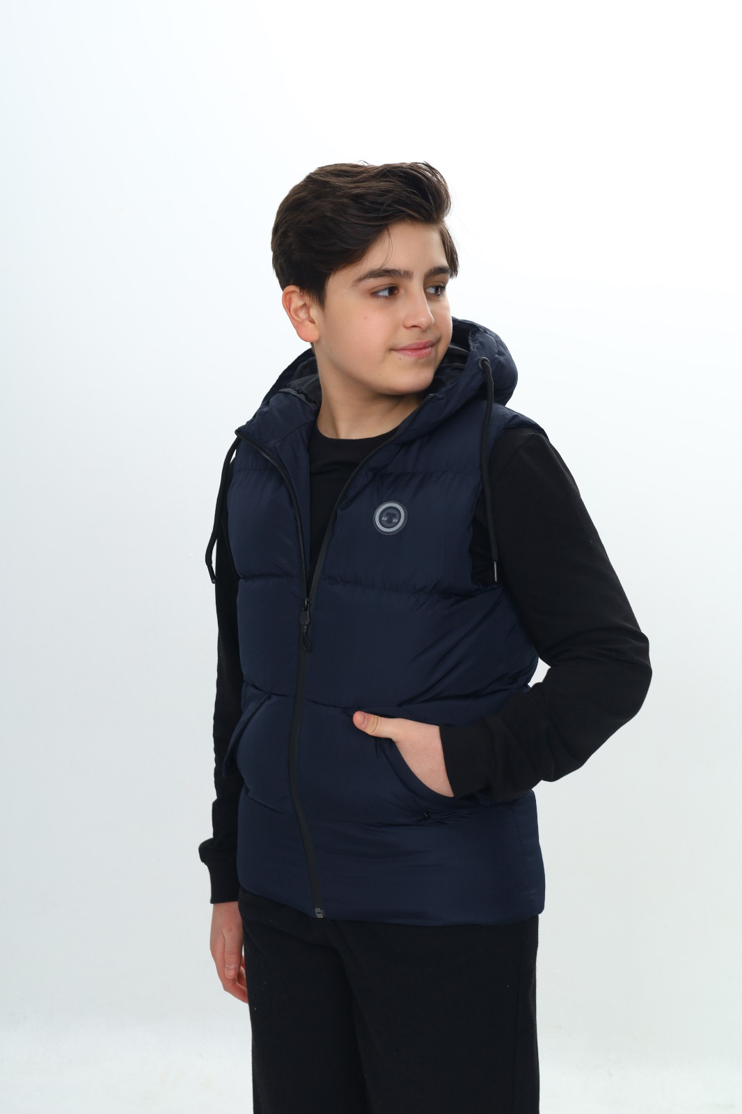 14093 Toontoy Erkek Çocuk Göğsü Armalı Şişme Yelek  14093