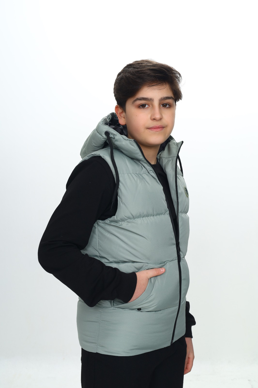 14093 Toontoy Erkek Çocuk Göğsü Armalı Şişme Yelek  14093