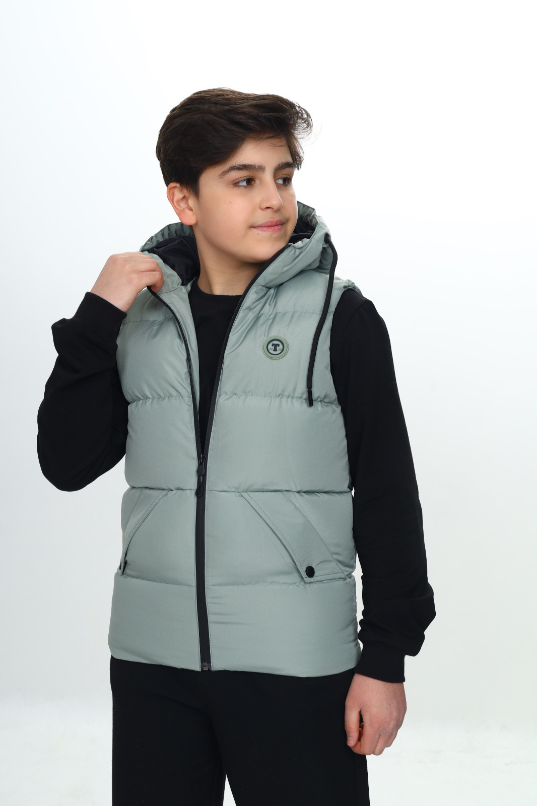 14093 Toontoy Erkek Çocuk Göğsü Armalı Şişme Yelek  14093