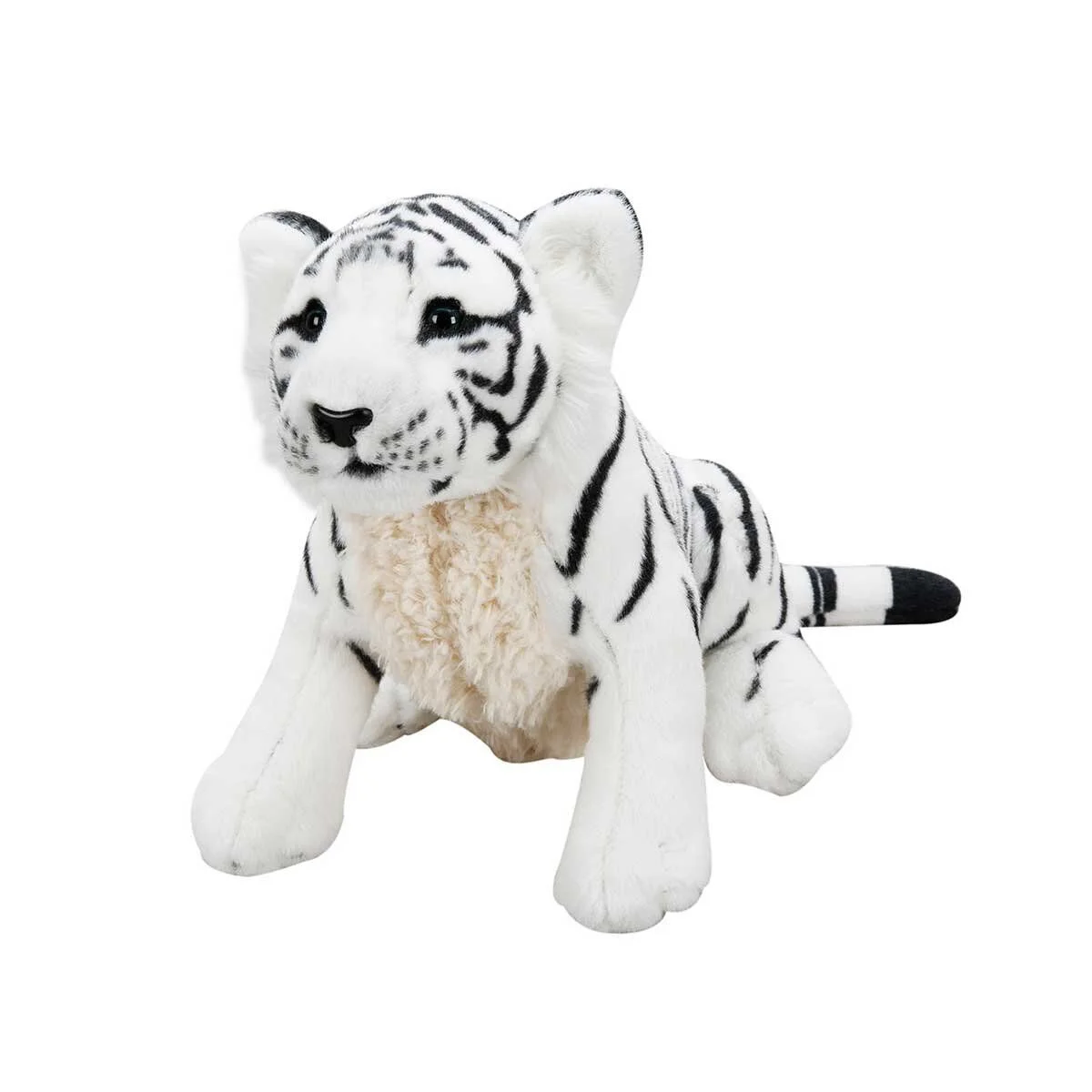 1415 Peluş Yru Beyaz Kaplan 45 cm