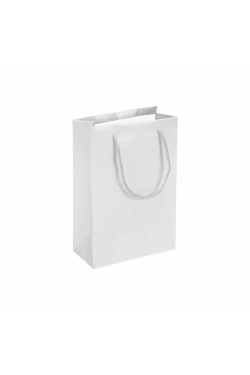 (14*17 Cm) Karton Çanta (25 'li) Beyaz