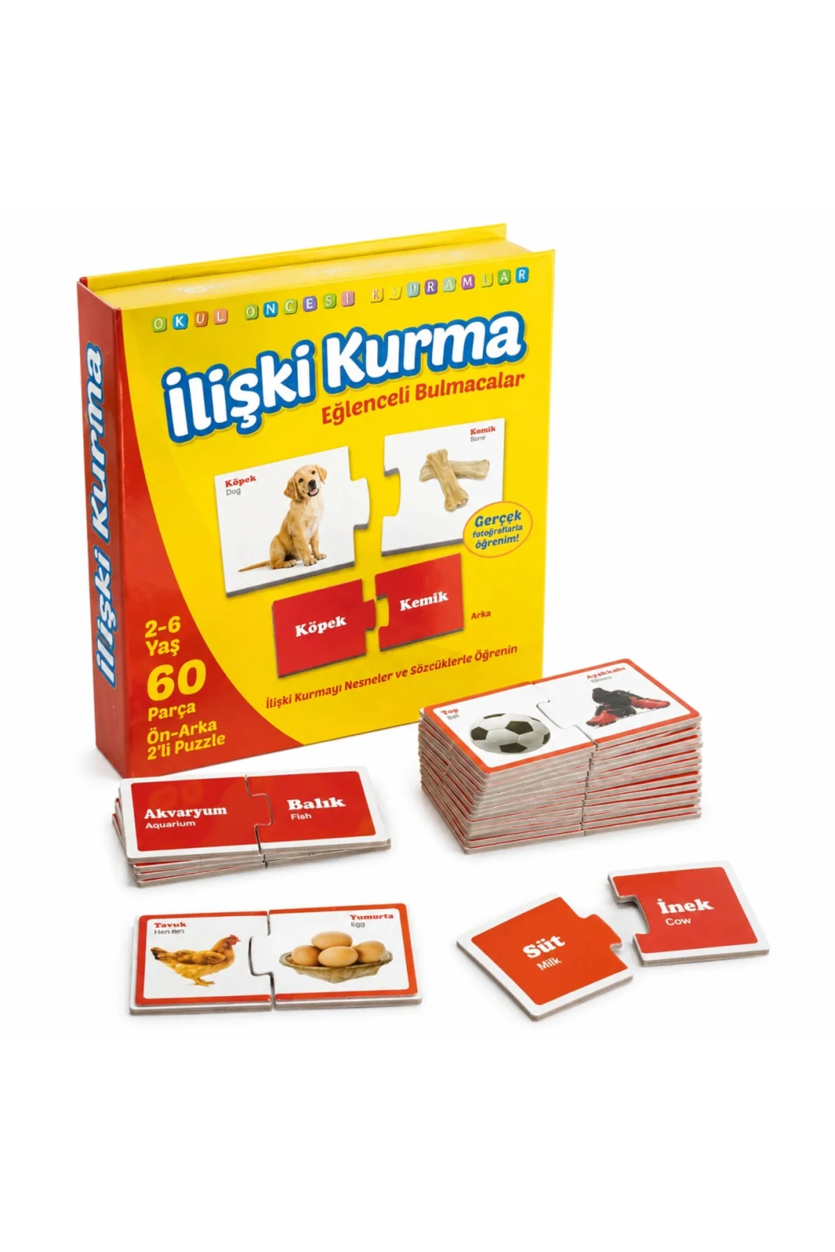 1437 Eğlenceli Bulmacalar - İlişki Kurma / 2-6 yaş 1437 Eğlenceli Bulmacalar - İlişki Kurma / 2-6 yaş - Görsel 2