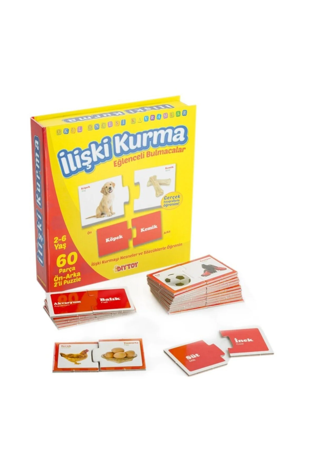 1437 Eğlenceli Bulmacalar - İlişki Kurma / 2-6 yaş
