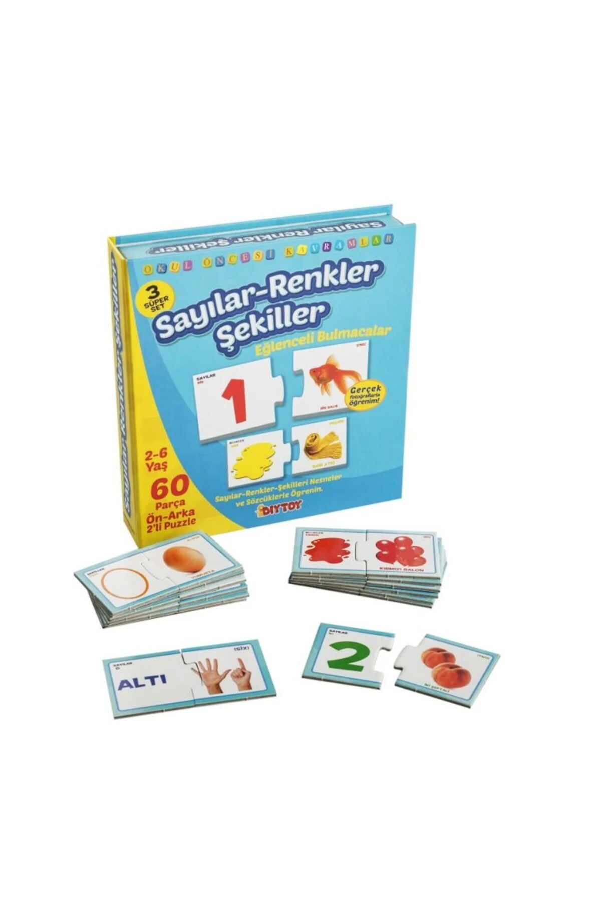 1444 EĞLENCELİ BUL SAYILAR RENKLER ŞEKİLLER