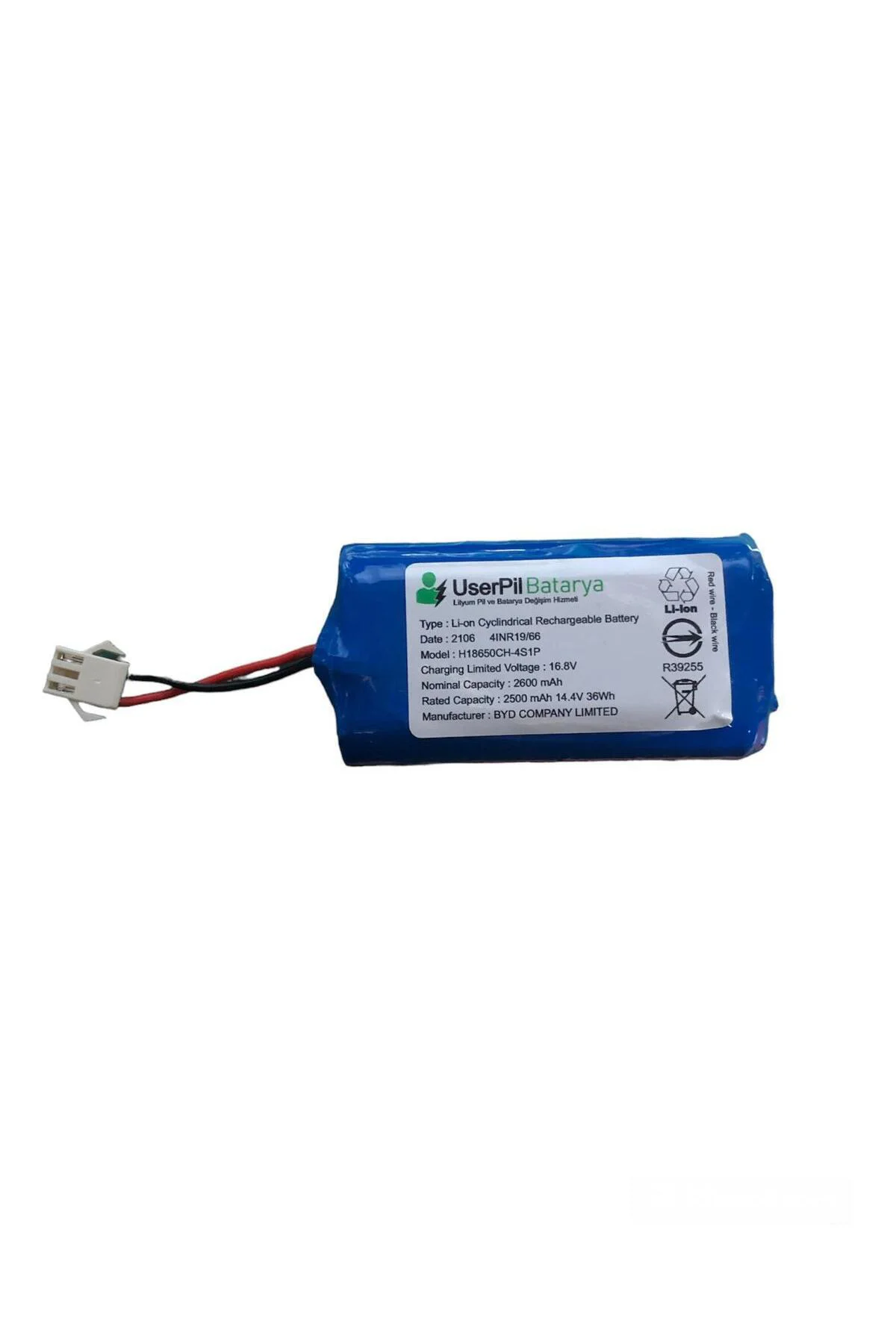 14.4v 2600mah Eufy Robovac 11 Için Uygun Pil batarya
