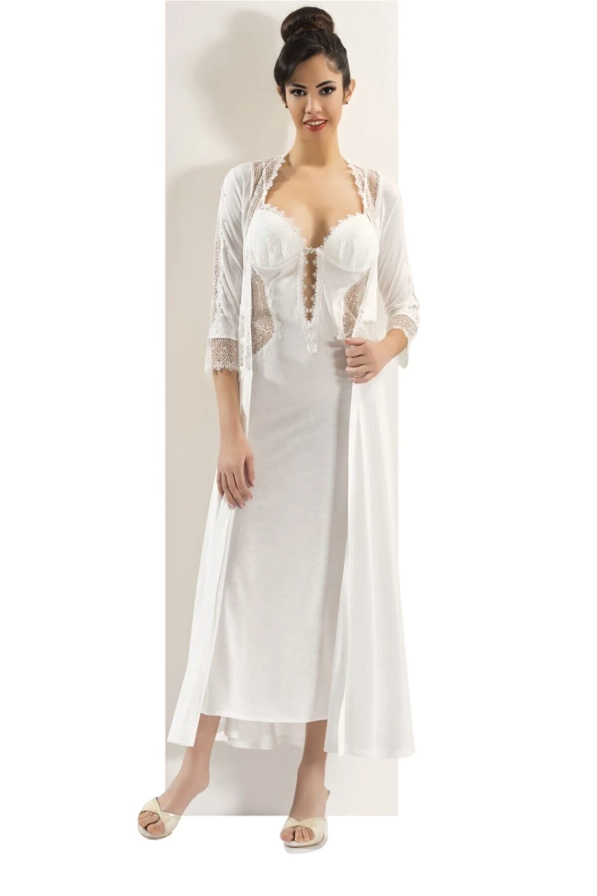 1453 Gecelik Sabahlık 6'lı Takım Ss1453