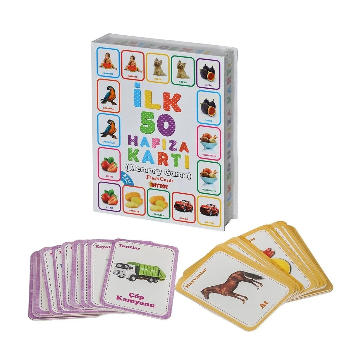 1475 İLK 50 HAFIZA KARTLARI (MEMORY GAME ) Fiyatı, Yorumları ve Özellikleri