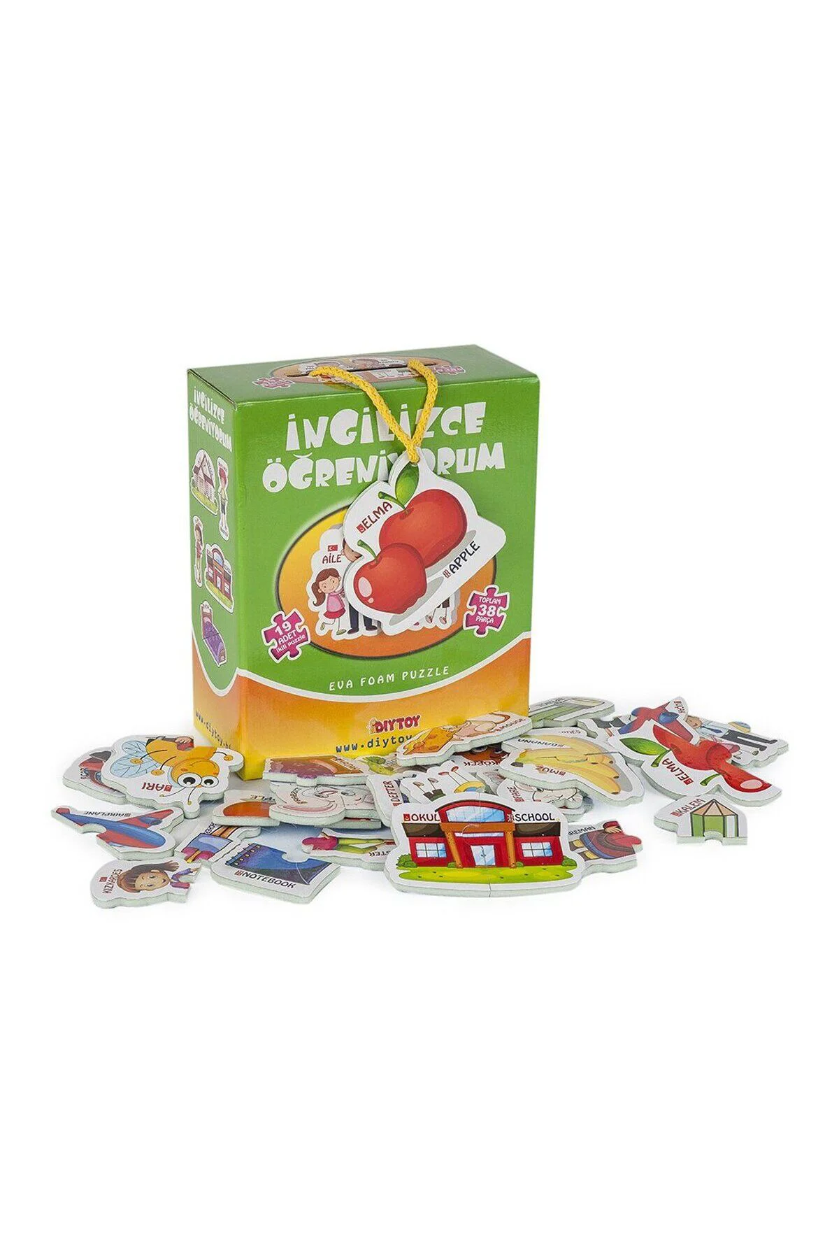 1484 İNGİLİZCE ÖĞRENİYORUM KUTULU T00052148