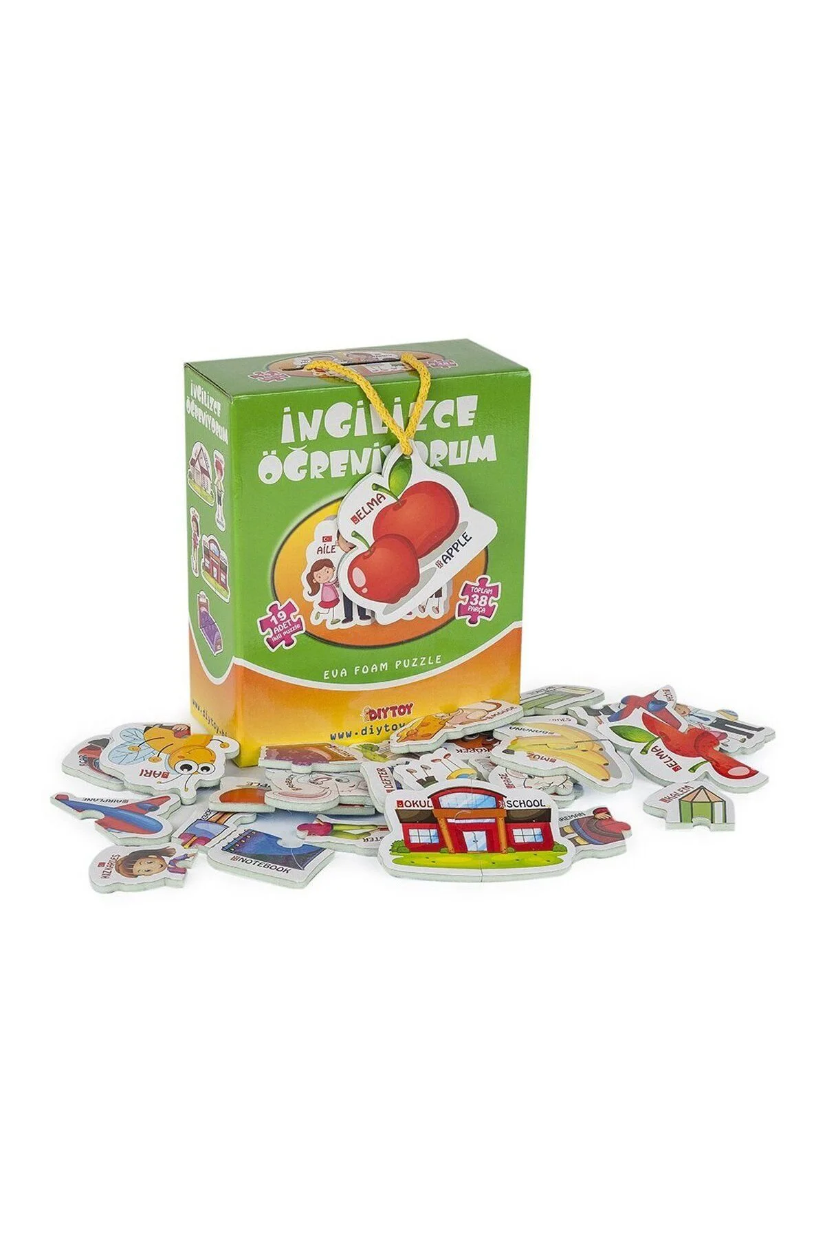 1484 İNGİLİZCE ÖĞRENİYORUM KUTULU T00052148
