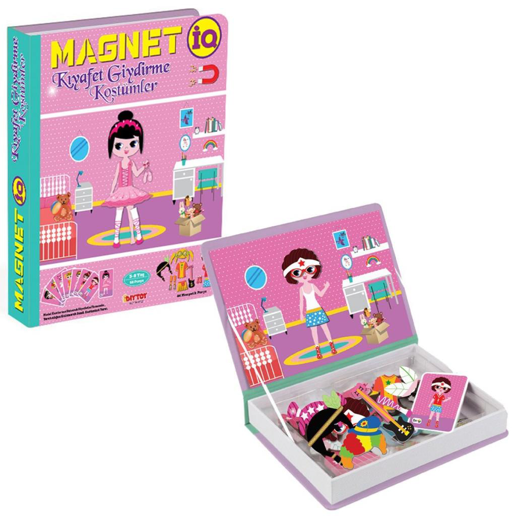 Just Cheap Store 1499Magnet Kiyafet Giydirme Oyunu / +3 Yaş