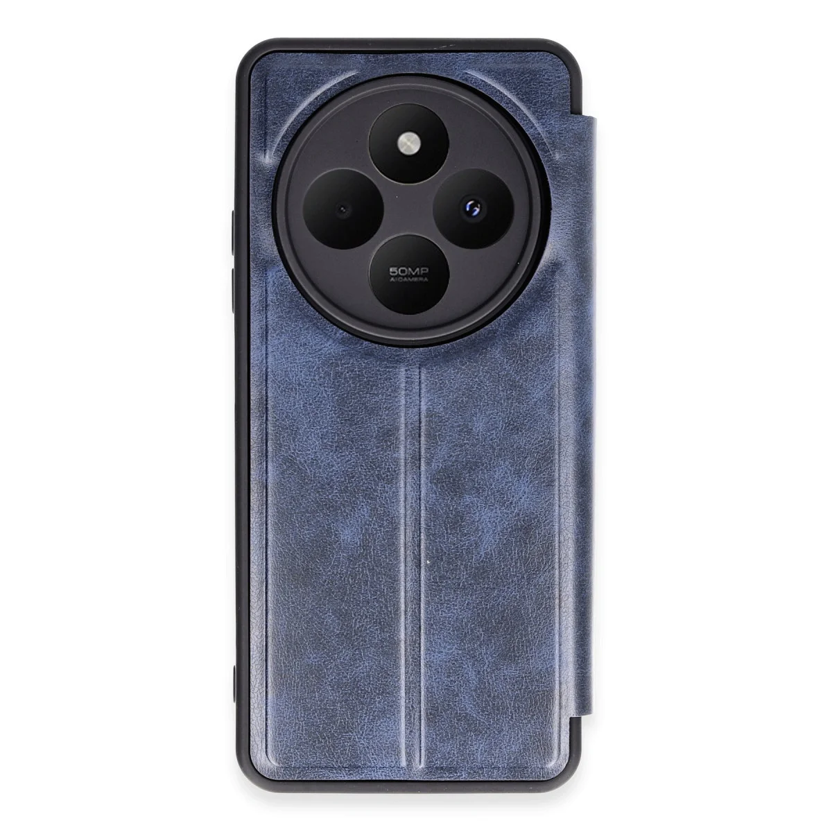 14C Kılıf Flip Cover - Lacivert - Redmi 14C İçin Premium Koruma ve Stil