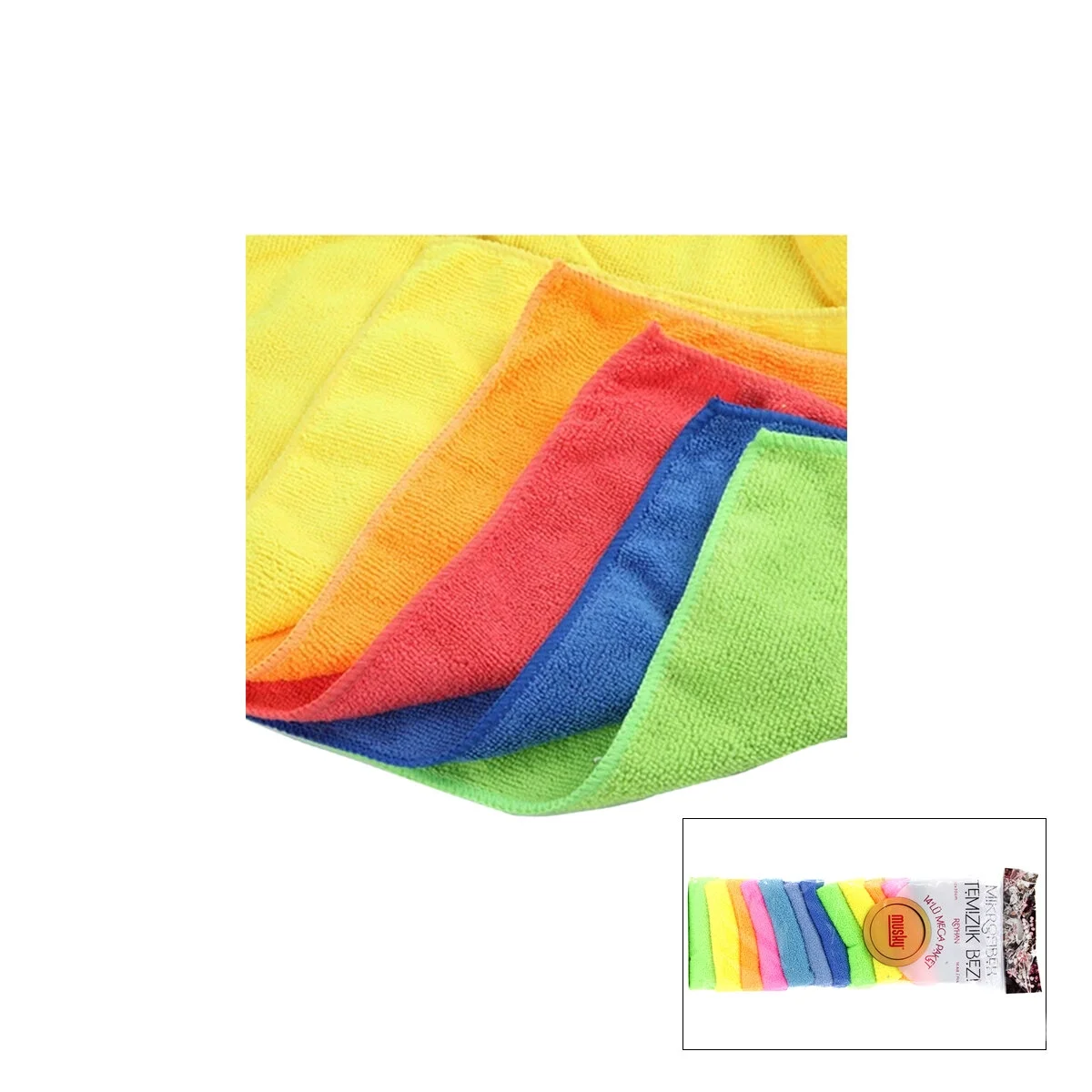 14pcs Mikrofiber Temizlik Bezi 30x30cm Bx40 Fiyatı, Yorumları ve Özellikleri