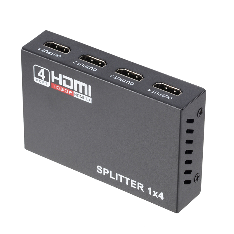 1.4V 1080P 4K*2K 4 PORT HDMI SPLITTER DAĞITICI ANFİLİ (4741)