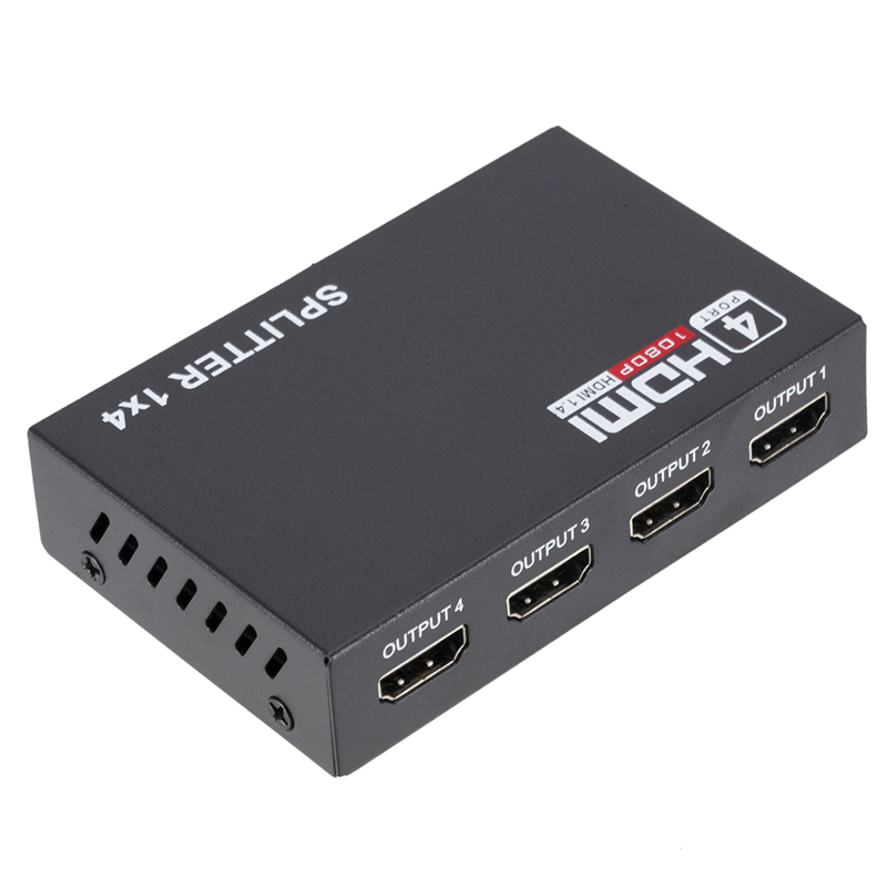 1.4V 1080P 4K*2K 4 PORT HDMI SPLITTER DAĞITICI ANFİLİ (4741)