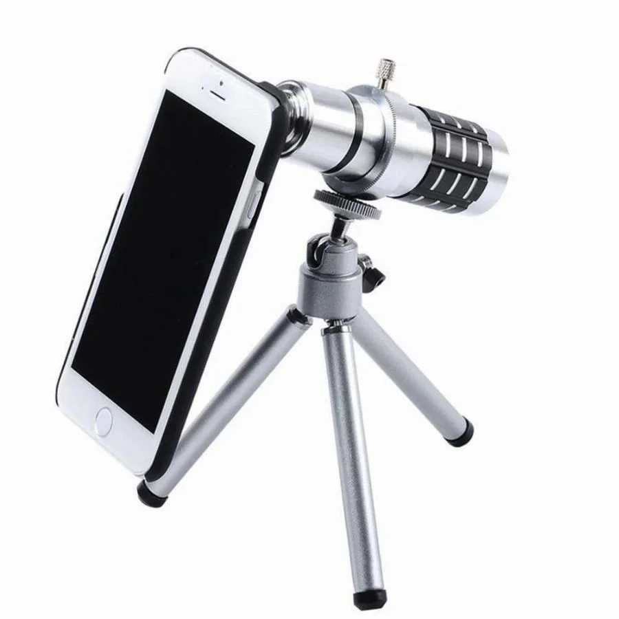 14x Optik Zoom Dürbün - iPhone 5, 5s, 4, 4s ile Uyumlu Alüminyum Telefoto Lens Fiyatı, Yorumları ve Özellikleri