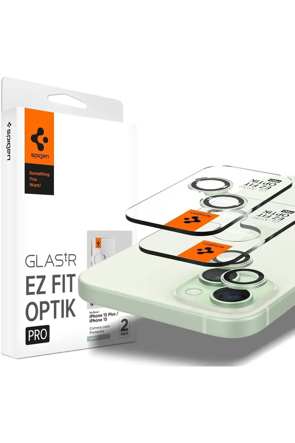 15 / 15 / 14 / 14 Kamera Lens Camı Glas.tR EZ Fit Optik Pro (2 Ad