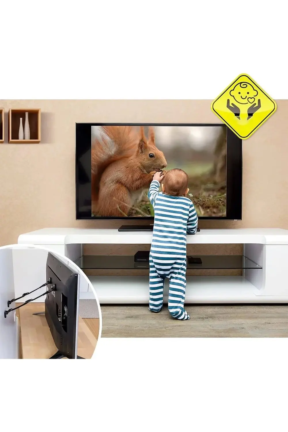 - 15 - 75 Lcd Güvenlik Kemeri (LCD VE BEBEK GÜVENLİK KEMERİ) (K95