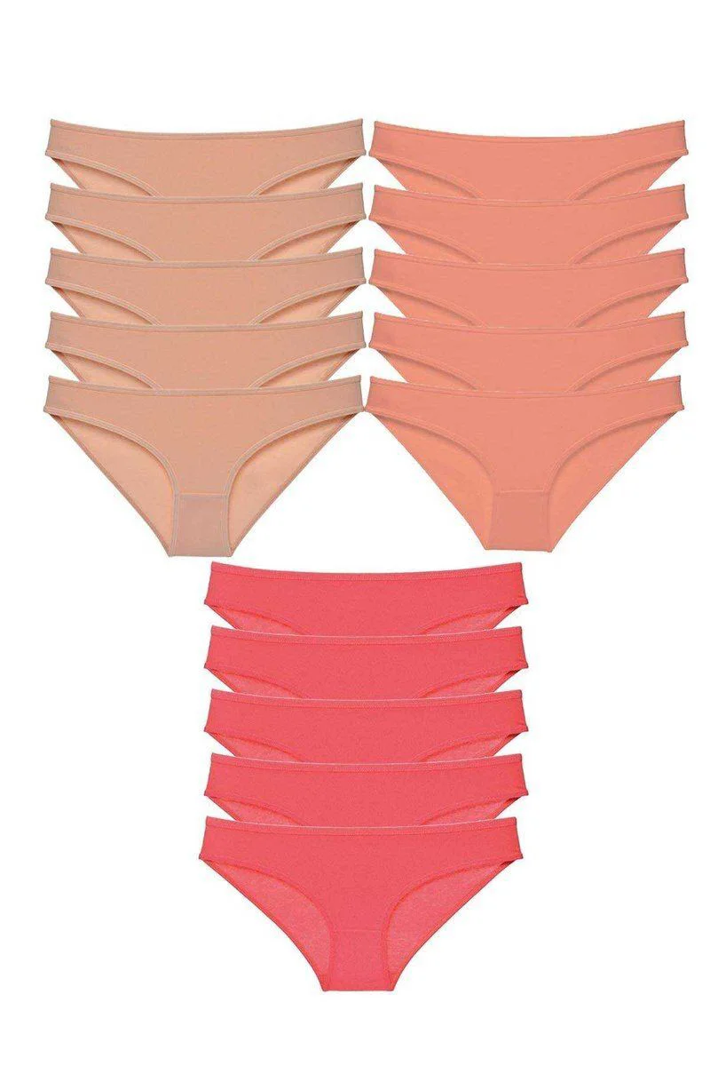 15 Adet Süper Eko Set Likralı Kadın Slip Külot – Pamuklu Ten Pudra Fuşya Fiyatı, Yorumları ve Özellikleri